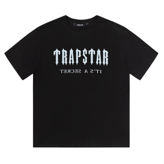 ใหม่ Trapstar เสื้อยืดลําลอง แขนสั้น ลายพราง สําหรับผู้ชาย ผู้หญิง