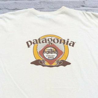 พร้อมส่ง PATAGONIA เสื้อยืดแขนสั้นลําลอง ผ้าฝ้าย แฟชั่นสําหรับผู้ชาย และผู้หญิง