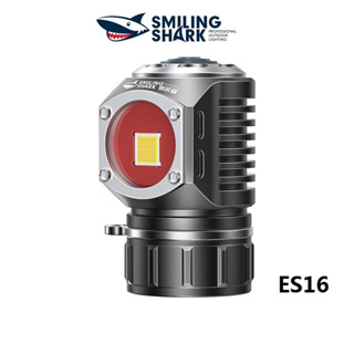 Smilingshark ES16 ไฟฉาย LED P70 พลังงานสูง 3000LM ขนาดเล็ก แบบพกพา ชาร์จ USB กันน้ํา