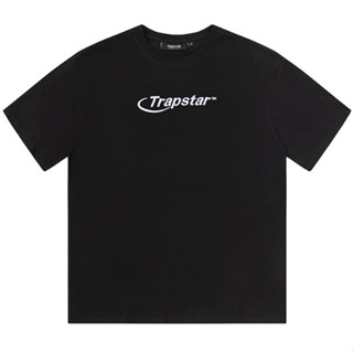 ใหม่ เสื้อยืดลําลอง แขนสั้น ลาย Trapstar สําหรับผู้ชาย ผู้หญิง 0524