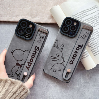 คอร์เทกซ์ แฟชั่น การ์ตูน น่ารักจัง สนูปปี้ ดราก้อนแคท สายรัดข้อมือ Snoopy Chinchilla เคส Samsung Galaxy note10 lite plus S20 s21 FE s21 + s22 plus s23 ultra A13 A14 A23 A24 A33 A34 A52 A53 A52S A54 4G 5G case