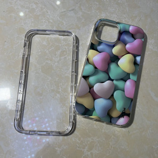 2 In 1 เคสโทรศัพท์มือถือหนา กันกระแทก ลายหินสี 3D สําหรับ Oppo A17 A12 A5S F9 A15 A15S A16 A31 A53 A52 A54 A55 A95 A74 A94 A92