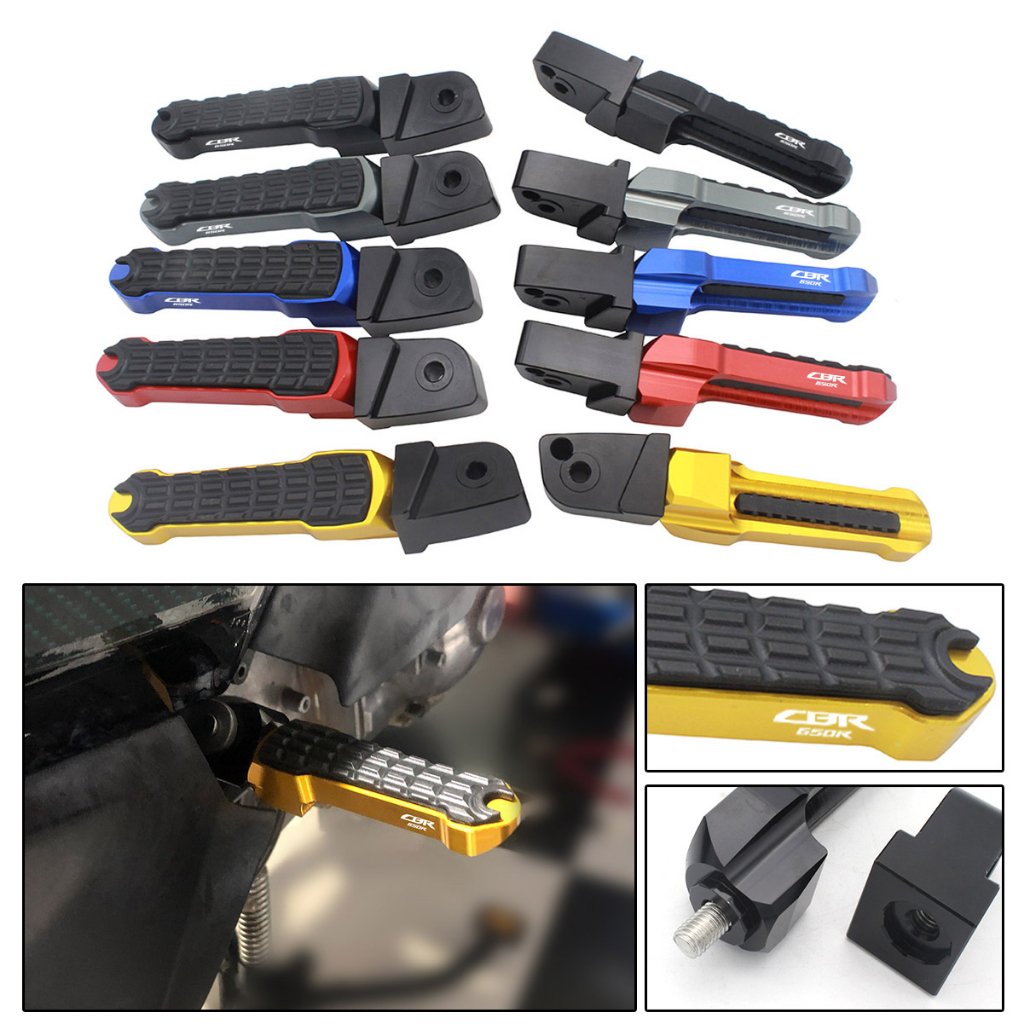 SEMSPEEDFor Honda CBR650R CBR 650R 2019-2024 รถจักรยานยนต์ด้านหลังส่วนที่เหลือเท้าหมุดผู้โดยสารพักเท