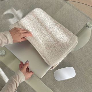 กระเป๋าใส่แล็ปท็อป ผ้ากํามะหยี่ แบบนิ่ม สไตล์เกาหลี ขนาด 11 …