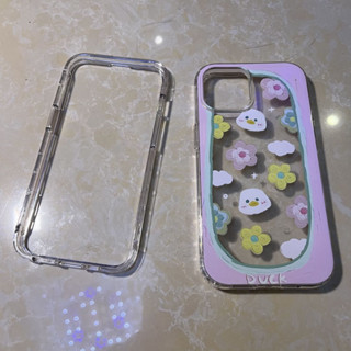 2 In 1 เคสโทรศัพท์มือถือแบบหนา กันกระแทก ลายเป็ด สําหรับ Oppo A17 A12 A5S F9 A15 A15S A16 A31 A53 A52 A54 A55 A95 A74 A94 A92