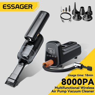 Essager 6000Pa เครื่องดูดฝุ่นไร้สาย 4000Mah อเนกประสงค์ สําหรับรถยนต์