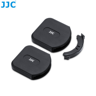 JJC DIFC-C2 กล่องป้องกันตัวกรองแบบดรอปอิน (แพ็ค 2 ชิ้น) สำหรับอะแดปเตอร์เมาท์เลนส์ Canon EF-EOS R Drop-in Clear Filter A / CPL ฟิลเตอร์โพลาไรซ์วงกลม A / ฟิลเตอร์ ND แบบแปรผัน A / JJC CA-EF_RF_K อะแดปเตอร์เมาท์เลนส์แบบ Drop-in