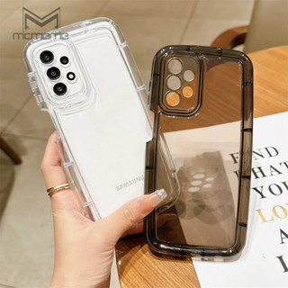 เคสโทรศัพท์มือถือแบบนิ่ม TPU ใส ประดับคริสตัล สําหรับ Samsung Galaxy A54 A34 A14 A23 A13 A04 A04s