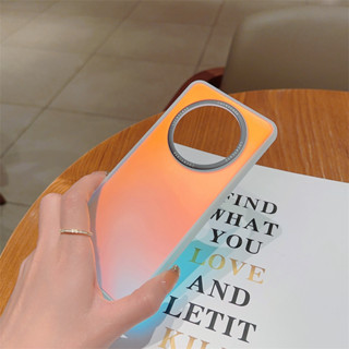 เคสโทรศัพท์มือถือ เนื้อแมตต์ ไล่โทนสี ปิดด้านหลัง สําหรับ Huawei P60 Atr Nova11 Honor90 Magic5 Mate50 40 30 Pro X9A