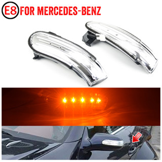 ไฟเลี้ยว LED ติดกระจกมองหลังรถยนต์ สําหรับ Mercedes Benz SLK-Class R171 W171 SL-Class R230 W230