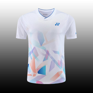 ใหม่ Yonex เสื้อแบดมินตัน แขนสั้น ระบายอากาศ แห้งเร็ว หลากสี สําหรับผู้ชาย และผู้หญิง 2023