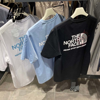 The NorthFace North เสื้อยืดแขนสั้น ขนาดใหญ่ สําหรับผู้ชาย และผู้หญิง NT7UP10