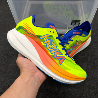 Hoka ONE ONE Rocket X2 Rocket รองเท้าวิ่งลําลอง สําหรับผู้ชาย