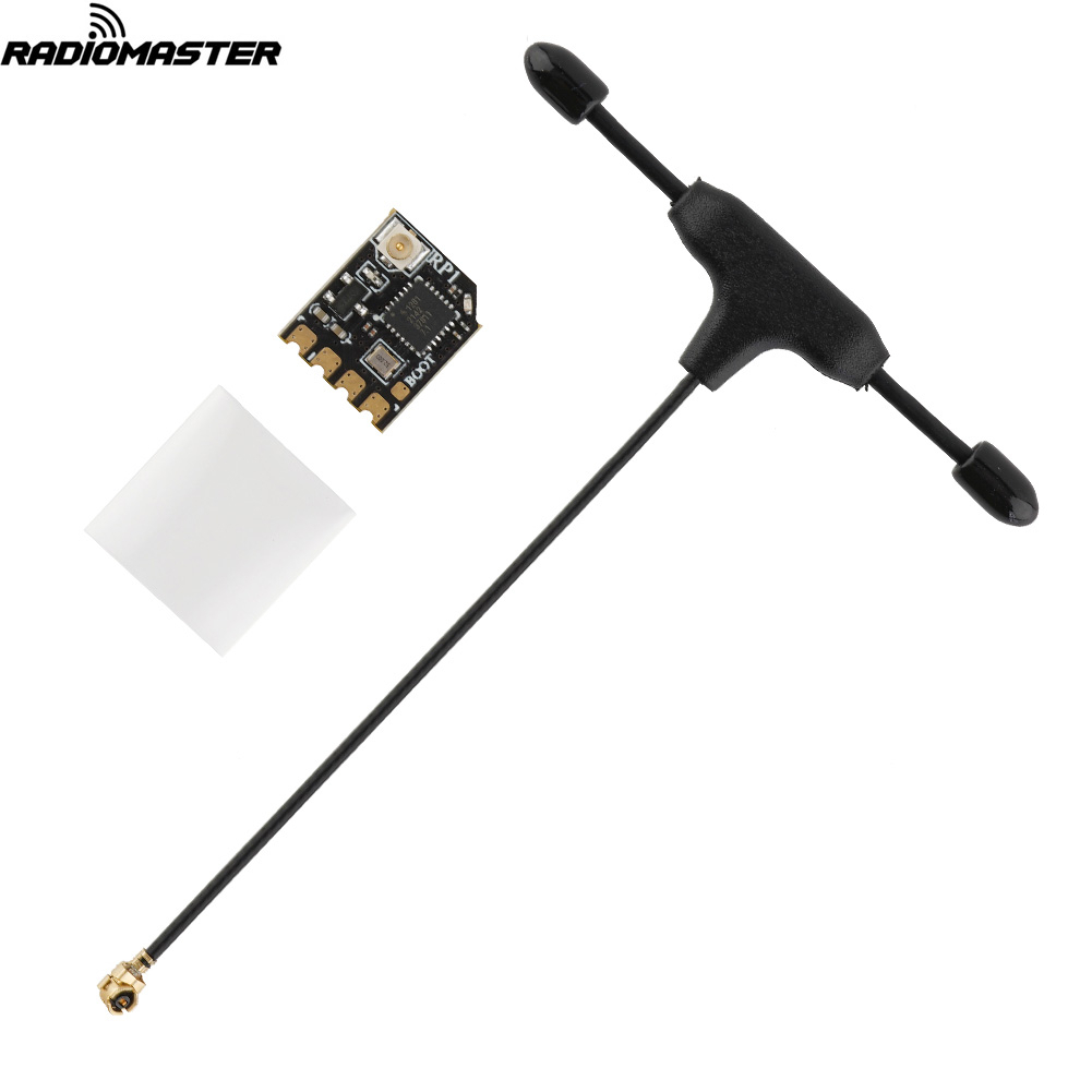 RadioMaster RP1 RP2 2.4ghz ExpressLRS ELRS ตัวรับสัญญาณนาโนสําหรับ TX16S TX12 ZORRO ELRS RC วิทยุเคร
