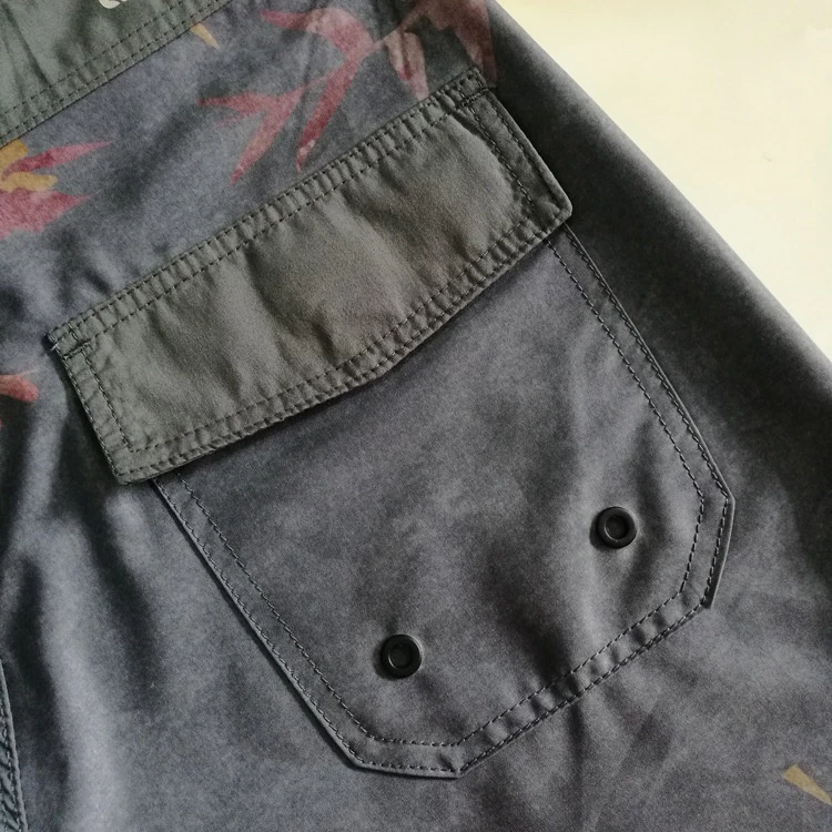 Quiksilver กางเกงขาสั้นผู้ชาย ยืดหยุ่น 4 ทาง กันน้ำแห้งเร็ว thumbnail 7