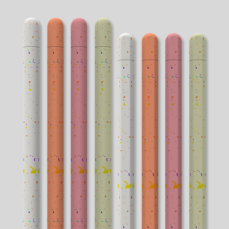 เคสแท็บเล็ต ซิลิโคนนิ่ม เรืองแสง สําหรับ Apple Pencil 1 Generation 2nd 1st