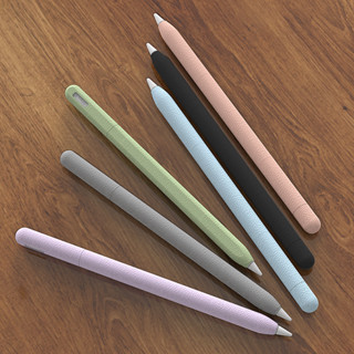 เคสแท็บเล็ต ซิลิโคนนิ่ม ป้องกัน ลายปากกาสไตลัส สําหรับ Apple Pencil 1 Generation 2nd 1st