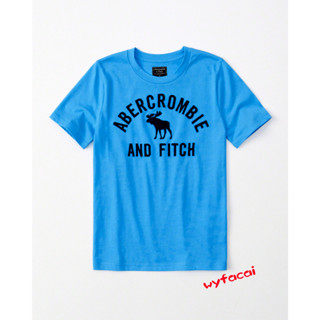 Abercrombie  แฟชั่นเสื้อยืดแขนสั้นผู้ชาย