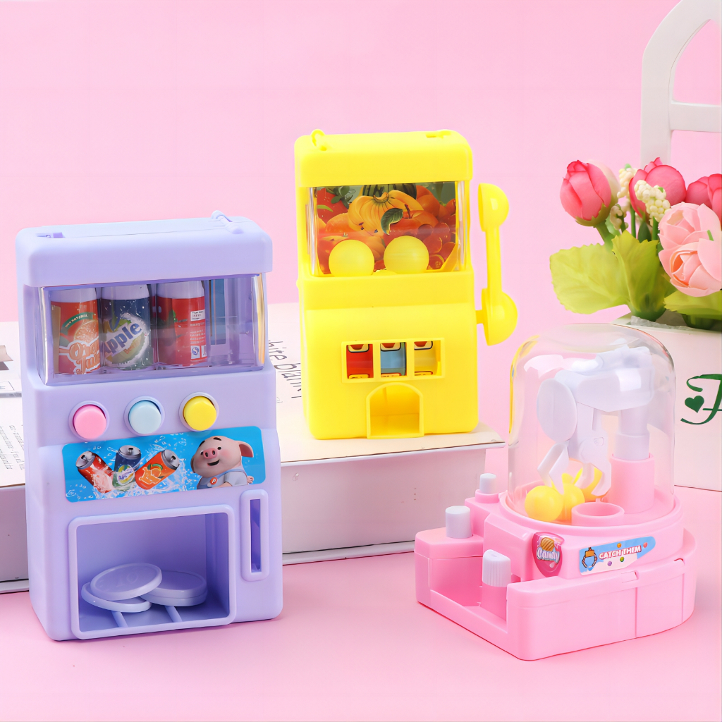 เครื่องจับลูกบอลอัตโนมัติ YL125 ขนาดเล็ก ของเล่นเสริมการเรียนรู้ สําหรับเด็ก