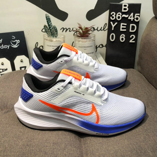 Zoom pegasus 40 generation รองเท้าผ้าใบลําลอง น้ําหนักเบา ใส่สบาย ระบายอากาศ สีส้ม ฟ้า