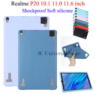 เคสแท็บเล็ต ซิลิโคนนิ่ม กันกระแทก กระจายความร้อน สําหรับ Realme P20 P 20 10.1 11.0 11.6 นิ้ว P 20 10.1 นิ้ว