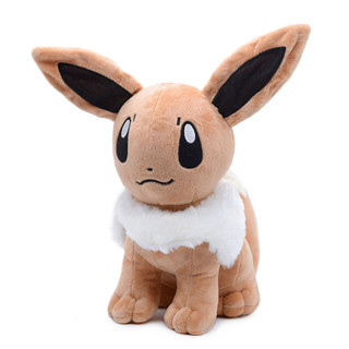 ของเล่นเด็ก ตุ๊กตาการ์ตูน Pokemon Original Eevee Stuffed ขนาด 30 ซม. ของขวัญวันเกิด