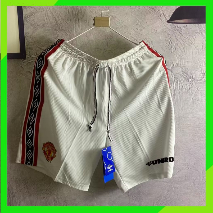 "Retro" 98 99 Manchester United กางเกงอยู่บ้าน เวอร์ชั่นไทย คุณภาพสูง AAA