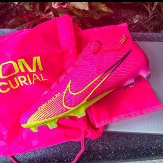 รองเท้าฟุตบอล รุ่น Mercurial Vapor 15 Elite Chroline สีฟ้า เหมาะกับใส่กลางแจ้ง สําหรับผู้ชาย และผู้หญิง