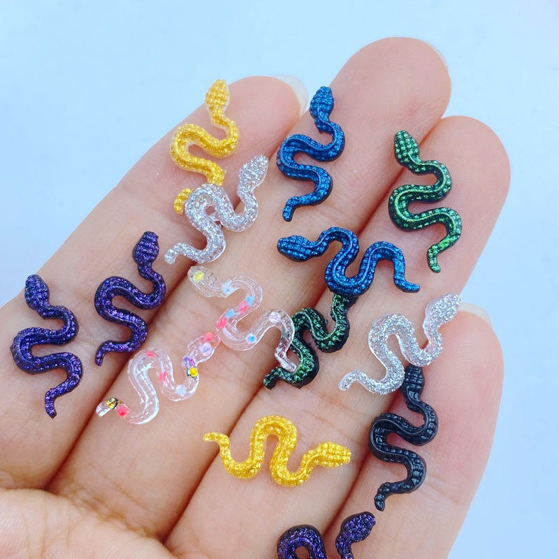 ชุดงูเรซิ่นแวววาว ขนาดเล็ก 8×17 มม. สําหรับตกแต่งเล็บ งานฝีมือ 50 ชิ้น ราคา ถูกที่สุด ดีลบีเคเค