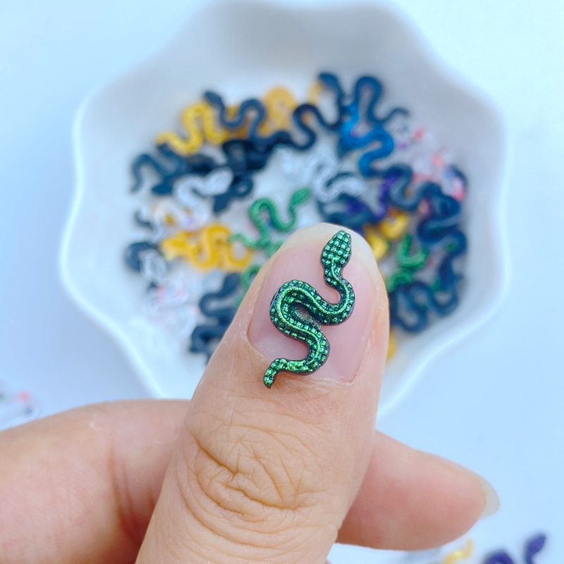 ชุดงูเรซิ่นแวววาว ขนาดเล็ก 8×17 มม. สําหรับตกแต่งเล็บ งานฝีมือ 50 ชิ้น ราคา ถูกที่สุด ดีลบีเคเค แกลเลอรีภาพที่ 3