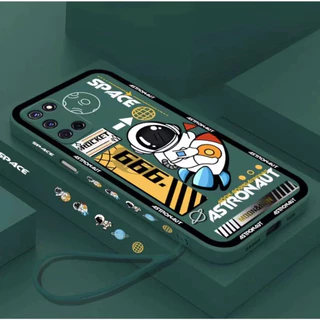 เคส Realme C2 5 5i 5s 6i 2 2 Pro 7i C17 C1 5 Pro 6 Pro 6 6S C11 2020 C15 C25 C12 7 4G X7 U1 C25S เคส TPU ซิลิโคนจรวดนักบินอวกาศกรณีโทรศัพท์ป้องกันการตก