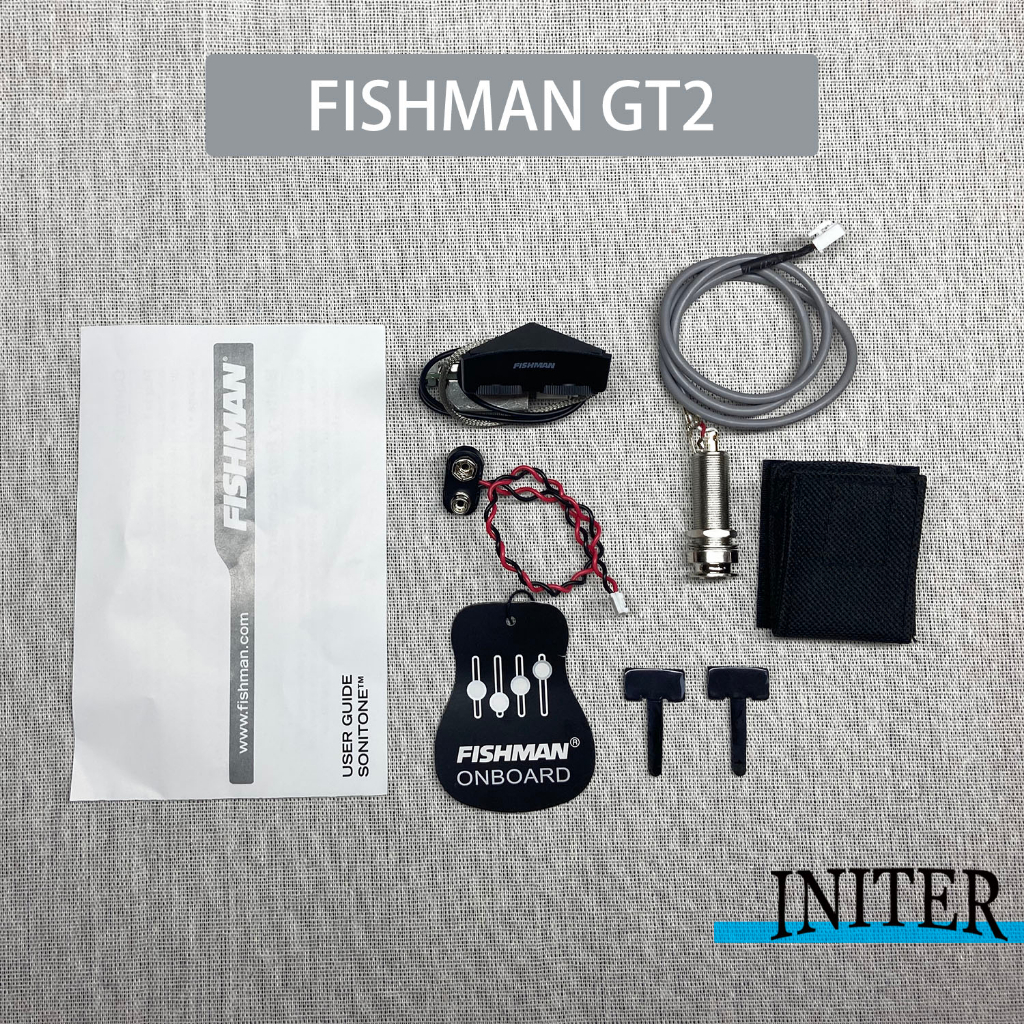Flshman SON-GT2 Pickup กีต้าร์โปร่ง EQ แบตเตอรี่ Excluding ของแท้