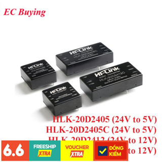 โมดูลพาวเวอร์ซัพพลาย DC-DC 24V เป็น 5V 12V 20W HLK-20D2405 HLK-20D2412 HLK-20D2412C HLK-20D2405C