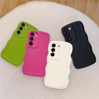 เคสโทรศัพท์มือถือแบบนิ่ม TPU กันกระแทก กันรอยกล้อง สีแคนดี้ สําหรับ Samsung Galaxy A54 A34 A13 A33 A23 A53 A02S A03S A52 A52S A14