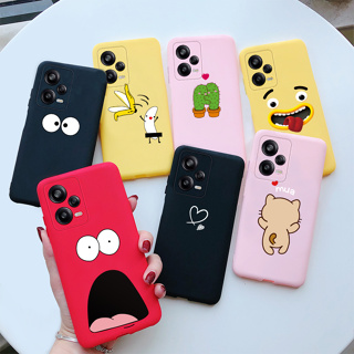 เคสซิลิโคนนิ่ม ลายการ์ตูนน่ารัก สําหรับ Xiaomi Redmi Note 12 Pro+ Xiaomi Redmi Note12 Note 12 Pro Plus 5G