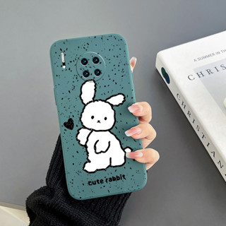 เคสโทรศัพท์มือถือ Tpu ขอบตรง ลายกระต่าย สําหรับ Huawei Mate 30 Huawei Mate 30 PRO Huawei Mate 40 Huawei Mate 40 PRO Mate 40 PRO Plus Huawei P20 Lite 2019