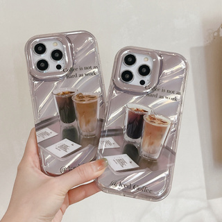 เคสโทรศัพท์มือถือ ลายแก้วกาแฟ สําหรับ iPhone 14ProMax 13 iPhone11 12 ProMax