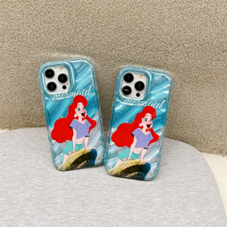 เคสโทรศัพท์มือถือ ลายนางเงือก สําหรับ iPhone 14ProMax 13 iPhone11 12 ProMax