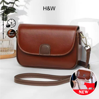 Ca2-134 {พร้อมส่ง} ใหม่ กระเป๋าหนังวัวแท้ ใบเล็ก เปิดสายกว้าง ใส่โทรศัพท์มือถือได้ สําหรับผู้หญิง