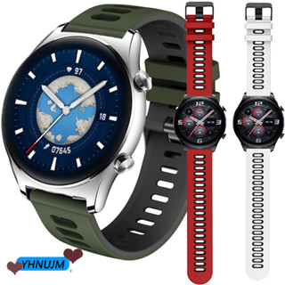 สาย Honor Watch GS 3 GS3 สาย silicone For Honor Watch GS 3i Smart watch สายนาฬิก ฟิล์ม Honor Watch GS3i อุปกรณ์เสริมสมาร์ทวอทช์