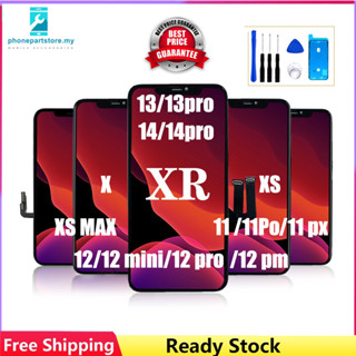 หน้าจอ Lcd แบบเปลี่ยน สําหรับ X Xr Xs 11 12 13 14 Pro Max