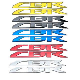 สติกเกอร์ โลโก้ CBR พลาสติกนิ่ม 3D อุปกรณ์เสริม For HONDA CBR650F CBR650R CBR500R CBR300R CBR 650R 650F 500Rสติ๊กเกอร์ติดรถมอเตอร์ไซค์ สติกเกอร์