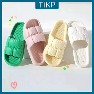 Tikp รองเท้าแตะคู่รักเท้าแตะในร่มรองเท้าแตะ Unisex ลื่นนุ่มขนาด 36-45 0223