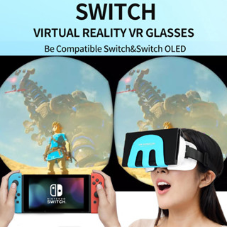 Shinecon Nintendo Switch VR อุปกรณ์เสริมสวิตช์แว่นตา VR กล่อง HD 3D