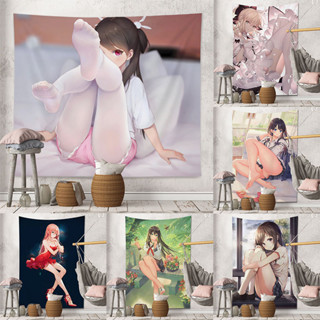 พรมแขวนผนัง ลายอนิเมะ otaku สําหรับตกแต่งบ้าน