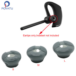 Poyatu Talk65 จุกหูฟังซิลิโคน แบบเปลี่ยน สําหรับ Jabra Talk 65 Mono Eargels Earcup Eartip Buds