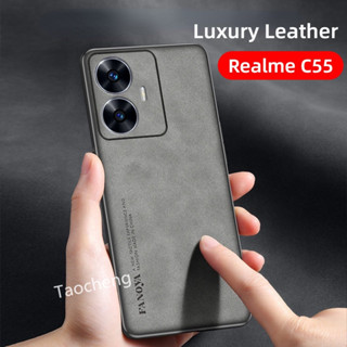 เคสโทรศัพท์มือถือ กันกระแทก พิมพ์ลายกวาง 3 มิติ สําหรับ Realme C55 C33 C30 Narzo 50i Prime 10 9 Pro + Plus NFC RealmeC55 Realme10 4G 5G 2023