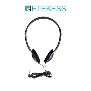 Retekess TT003 ชุดหูฟัง 3.5 มม. สําหรับระบบไกด์ทัวร์ T130 T131 TT103 TT104 T129 TT105 TT109 TT101 TT102