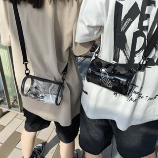 กระเป๋าสะพายแฟชั่นวัสดุเจลลี่ใส Crossbody