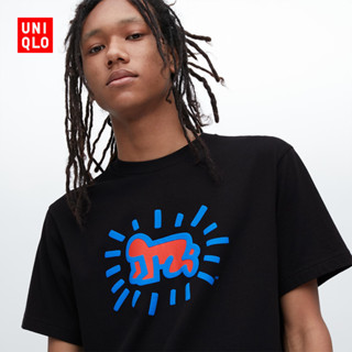 Uniqlo เสื้อยืดแขนสั้น พิมพ์ลาย ARCHIVE สําหรับผู้ชาย และผู้หญิง (UT)